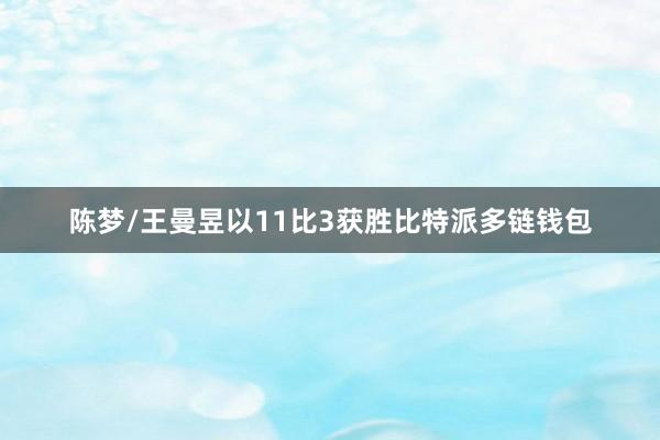 陈梦/王曼昱以11比3获胜比特派多链钱包