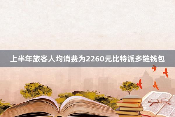 上半年旅客人均消费为2260元比特派多链钱包