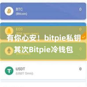 有你心安！bitpie私钥其次Bitpie冷钱包